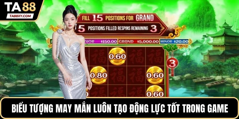 Biểu tượng may mắn luôn tạo động lực tốt trong game